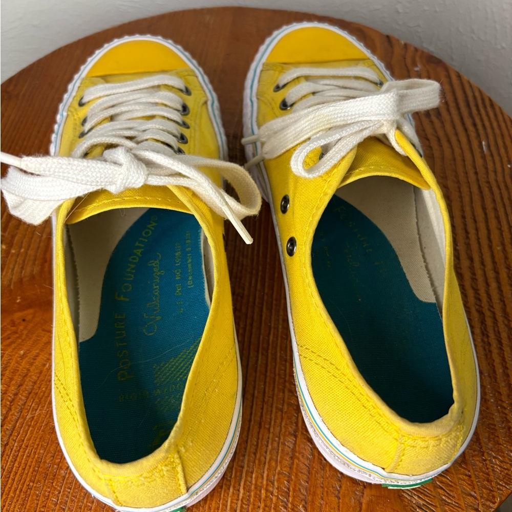 P.F. Flyers Yellow Sneakers View 6